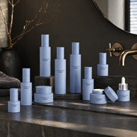 Vente en gros de flacons de lotion en verre personnalisés vides, pots de crème pour le visage, contenances de 30g, 50g, 15ml, 20ml, 30ml, 50ml, 80ml, 100ml, 120ml, emballages pour soins de la peau