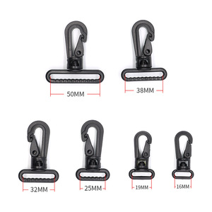Plastic Rotating Hook For <b>Backpack</b> Shoulder <b>Straps</b> And Bags With Webbing 16Mm 19Mm 25Mm 32Mm 38Mm 50Mm Multi Purpose - Product Image 4