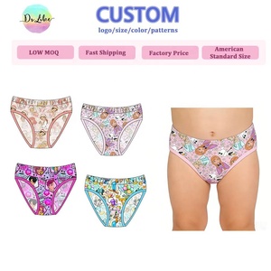 Pantalones Cortos Casuales de Cintura Alta con Estampado Personalizado para Niños, Ropa Interior de Bambú Transpirable para Niños, Ropa Interior de Bambú para Bebés - Product Image 3