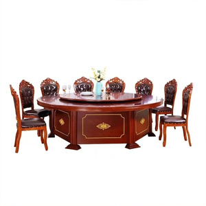 Cổ Điển Sang Trọng Đồ Nội Thất Bằng Gỗ Phòng Khách Bàn Ăn Đặt 6 Chỗ Ngồi Phòng Ăn Đồ Nội Thất - Product Image 4