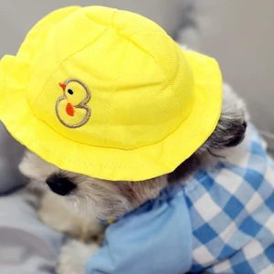 Vêtements d'été pour chien, petit canard jaune, sac à dos, dessin animé, gilet en coton, dashihuahua, tenue de <span class=keywords><strong>chiot</strong></span>, pour chat - Product Image 6
