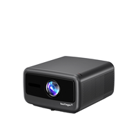 Projecteur Touyinger Q13W 3800 Lumens ANSI avec puce V660, décodage 4K, prise en charge Android 15, MEMC, pour Home Cinéma