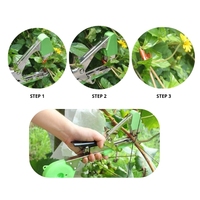 Machine à lier les plantes industrielle manuelle moderne, avec pinces ergonomiques en plastique pour attaches adhésives, idéale pour les vignobles et les jardins