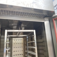 Four Rotatif Professionnel à Air Chaud à 15 Plateaux, Chauffage Électrique, Machine de Cuisson pour Pains, Biscuits, Pizzas et Produits Carnés