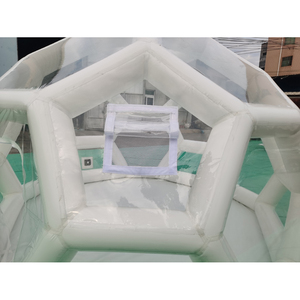 4 Meters Diameter Starry Night Inflatable Football <strong>Bubble</strong> <strong>Tent</strong> for Wild Camping From Sino Inflatable Factory - Product Image 6