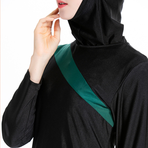 2022 medio oriente musulmano islamico <span class=keywords><strong>costumi</strong></span> da bagno Hijab completo Costume moda 3 pz burkini Costume da bagno per donna - Product Image 4
