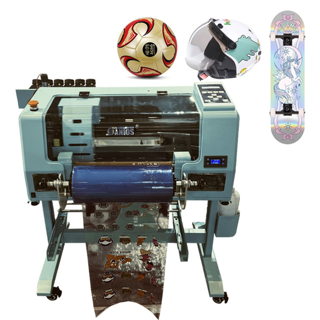 Bottle Flat Bed Printing Machine; Hybrid 6090 Mini A3; UV Inkjet Printer; with Laminator Roll Small UV Inkjet Printer;