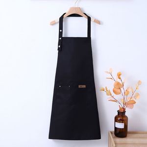 Fashion Styles Custom Logo Cotton Polyester Bbq Chef Cooking <b>Aprons</b> <b>Kitchen</b> <b>Apron</b> With Pockets - Product Image 6