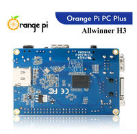 Orange Pi PC Plus, ordinateur monocarte, 1 Go de RAM, 8 Go EMMC, Allwinner H3 Quad-core, 4K WiFi, certifié CE/FCC, Android 4.4, Ubuntu, Debian