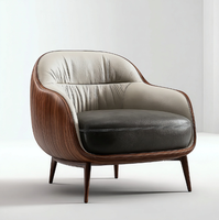 Fauteuil à bascule en velours capitonné blanc moderne et luxueux pour hôtel, salon, salle à manger, chambre, appartement – Confortable et élégant