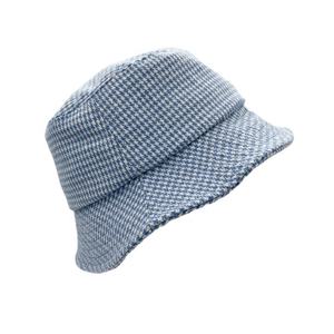 Chapeau seau unisexe en tweed pour femmes chapeau seau logo personnalisé pêcheur pêche en plein air hiver - Product Image 2