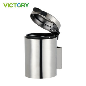 Household Save Space Wall Mounted Waste Bin With Cover