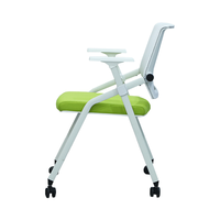 Chaise pliable pour salle de classe universitaire, chaise d'étudiant, chaise de formation scolaire