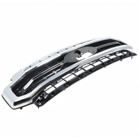 Grille robuste et durable, neuve, adaptée aux Ford F250 F350 2020-2022 Lariat Super Duty, pare-chocs avant en maille, chromée