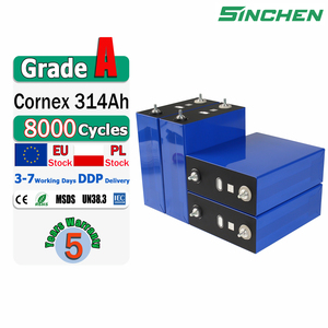 Cornex 3.2V 330Ah เซลล์แบตเตอรี่ลิเธียมไอออนเกรด A สำหรับจัดเก็บพลังงานแสงอาทิตย์ในบ้านคลังสินค้าสหภาพยุโรปรับประกัน5ปี - Product Image 1