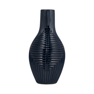 Vaso in ceramica testurizzata contemporanea per l'arredamento del soggiorno, vaso decorativo per fiori per casa, camera da letto, ufficio - Product Image 1