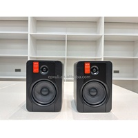 XUNGUAN BX5D2 Enceintes de monitoring de studio actives professionnelles en bois de 5 pouces pour intérieur