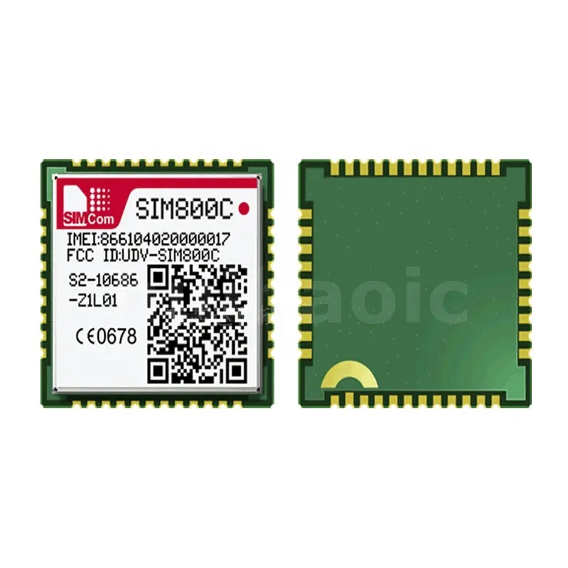 SIM800C Bluetooth GPRS GSM Bốn Băng Tần 24M GSM2/2 + Mô Đun HTTP PBCCH Mô-đun Ghi Âm Không Dây SIM800C