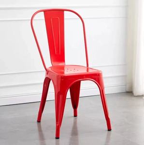 Gran oferta de muebles de comedor, silla de comedor de Metal Industrial de estilo Vintage desgastado/silla de restaurante de café de Metal Tolixs - Product Image 5