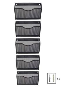 Hot Sale Office Supplies School Home Household Wire Metal Mesh Wall Mounted Hanging Paper Organizer Shelves - Product Image 5