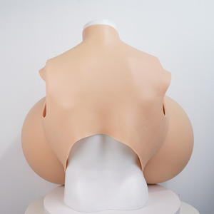 DIY tarzı gerçekçi göğüsler erkekler kadınlar giyinmek şişme veya su dolu cihaz sahte meme seks oyuncak silikon göğüsler - Product Image 5