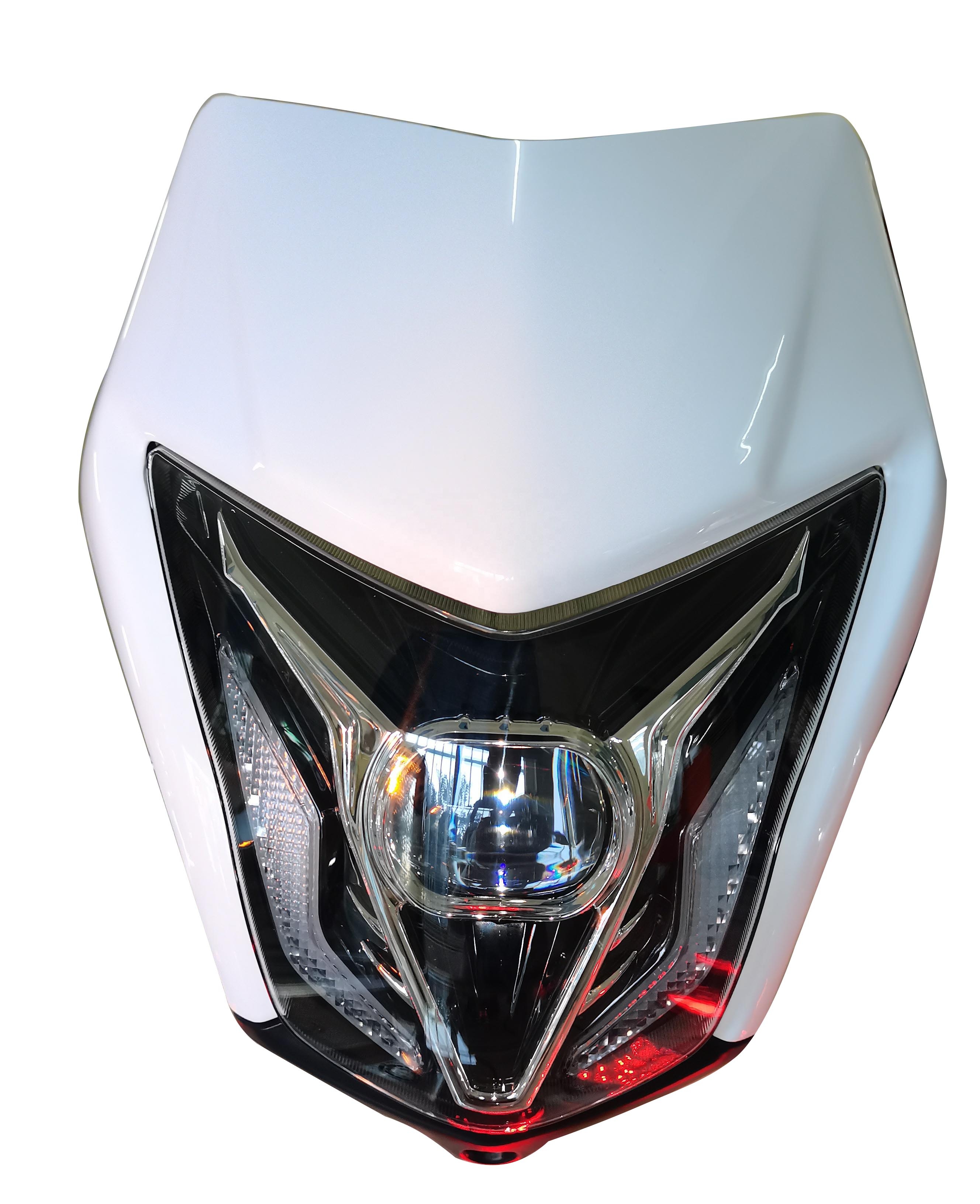 Lextra горячая Распродажа поставка с завода лампа головная Регулируемая мотоциклетная фара светодиодные фары для велосипеда-внедорожника