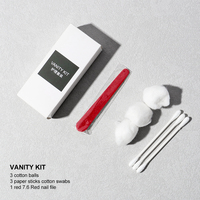 Kit de toilette miniature de haute qualité pour hôtel, articles de toilette personnalisés pour hôtel, ensemble d'accessoires certifiés FDA, fournitures de luxe pour hôtel