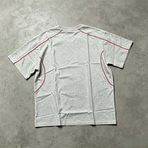 Camiseta Oversize de Streetwear con Bordado, 260G, de Alta Calidad, Manga Corta, 100% Algodón para Hombre - Product Image 3