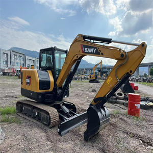 Excavadoras Sany SY55C SY75C SY135C SY215C de alta potencia Marca China original con motor Isuzu y motor usado en buenas condiciones - Product Image 3