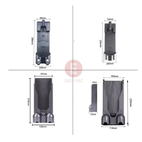 Station de charge murale électrique manuelle en plastique écologique à haute efficacité F568 pour Dyson V6 V7 V8 V10 V11 G5