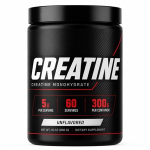 Cápsulas de Creatina Monohidrato Micronizada con Electrolitos y Proteínas para Deportistas Adultos, Marca Privada, 60 Unidades, Certificación Halal - Product Image 1