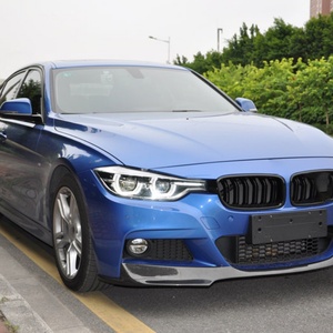 Spoiler avant en fibre de carbone style V, séparateur d'aile, lèvre de pare-chocs pour pare-chocs BMW F30 M Tech - Product Image 3