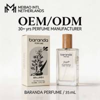 Parfum EDT Boisé Aquatique 35ml Baranda Silver Mountain OEM avec Logo Personnalisé et Marque Privée en Gros
