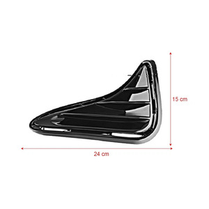Cubierta de Faro Antiniebla para Automóvil Sin Orificios OE 81481-02410 81482-02400 para Corolla 2017 AE170 Tipo LE Sin Orificios Marco de Faro Antiniebla - Product Image 3