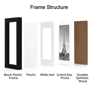 11 x 14 8 x 10 benutzerdefinierte schwarze Holz-Bildrahmen, Fotoalben und Zubehör Großhandel