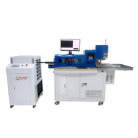 Máquina dobladora de láminas de acero inoxidable CNC automática con control PLC, software de desarrollo propio, motor servo japonés y alimentación automática.
