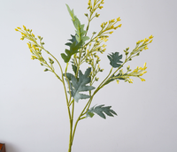 Lanterne en plastique haute simulation, fleur artificielle, style européen, décoration de mariage, faite à la main, toucher naturel, durable