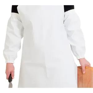 Manicotti - CHAL950B U Choiva - Colore: Bianco - Elastico alle due estremità per una migliore presa. Adatto al contatto con alimenti. - Product Image 1