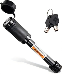 Récepteur d'<span class=keywords><strong>attelage</strong></span> de serrure de goupille d'<span class=keywords><strong>attelage</strong></span> de <span class=keywords><strong>remorque</strong></span> avec broche de 5/8 "pour récepteur antivol de 2-1/2" pour camion de voiture de vélo - Product Image 1