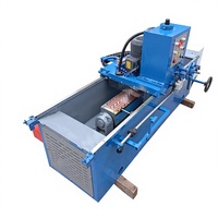 Machine de découpe de feuilles de caoutchouc motorisée avec lame longue, affûteuse de couteaux 3 kW, machine de meulage et d'affûtage