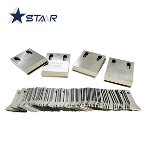 EREMA 44x20x0.9mm sualtı Gala bıçak düz kesici plastik peletleme bıçak OEM özelleştirilebilir - Product Image 5