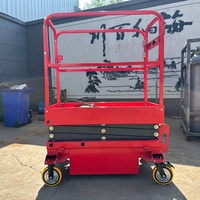 Plateforme de travail en hauteur XTMG 320 kg, plateforme élévatrice à ciseaux hydraulique autopropulsée, table élévatrice 8m 12m 10m, chariot élévateur à ciseaux électrique