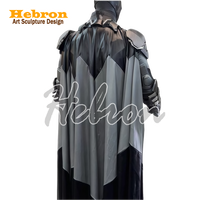 Costume de cosplay personnalisé pour Batman Arkham Knight, ensemble de super-héros haut de gamme, tenue de jeu de rôle pour adultes, Halloween, trench-coat et short