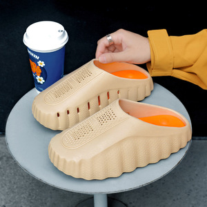 Chaussures sabots décontractées tendance et technologiques, nouvelles, antidérapantes, résistantes à l'usure, à semelle souple et épaisse en EVA, avec fonction massage - Product Image 4