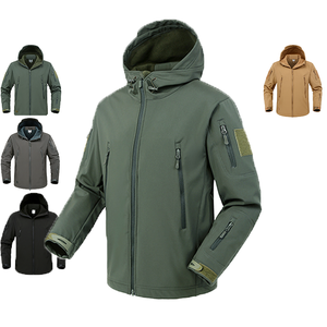 Chaqueta Bomber Táctica para Exteriores, Nueva Colección 2025, con Capucha, Transpirable, con Cierre, Impermeable, Gruesa y Cálida, para Hombre, Otoño-Invierno - Product Image 1