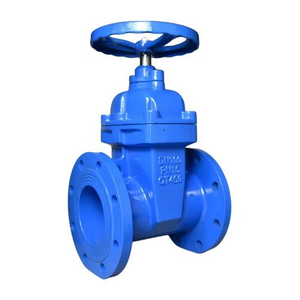 Válvula de Compuerta de Hierro Fundido con Asiento Resiliente DIN PN10 PN16 y Vástago Fijo para Agua y Petróleo - Product Image 3