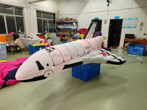 Modèle de fusée gonflable léger personnalisé <span class=keywords><strong>avion</strong></span> gonflable pour la décoration publicitaire - Product Image 4