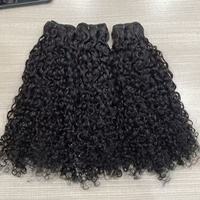 Lots de Cheveux Humains Vierges à Cuticules Intactes, Couleur Naturelle, Grade 15A, Bouclés à l'Eau, Double Tirage, Cheveux Humains Vietnamiens