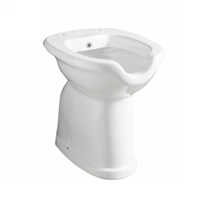 Bidé para Personas con Discapacidad, Completo con Dispensador y Desagüe de Piso, 39.9 cm de Ancho, 61.8 cm de Largo - Product Image 1