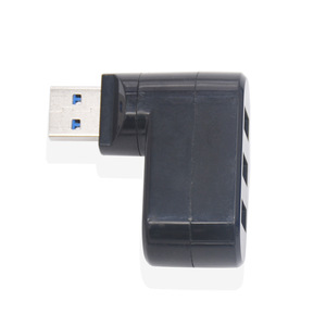 Hub USB rotatif à 180 degrés Xinqiyi, adaptateur répartiteur 3 ports, lecteur de carte Micro SD - Product Image 2